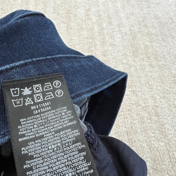 7 For All Mankind Gwenevere High Waist Ankle Blue Jeans 31 - Picture 10 of 10